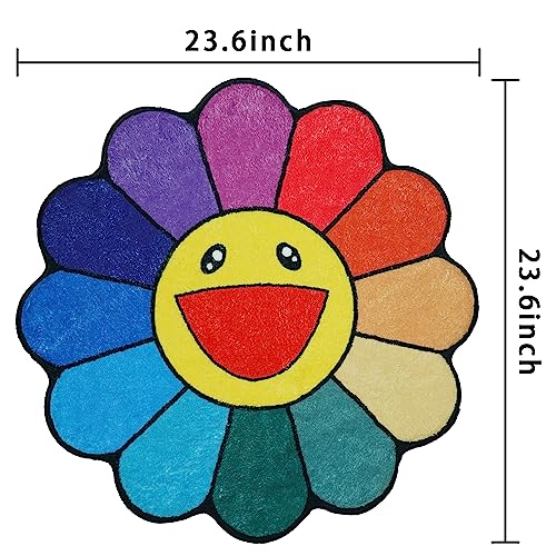 Faptoena Sunflower Bathroom Rugs Perfect for Kids..